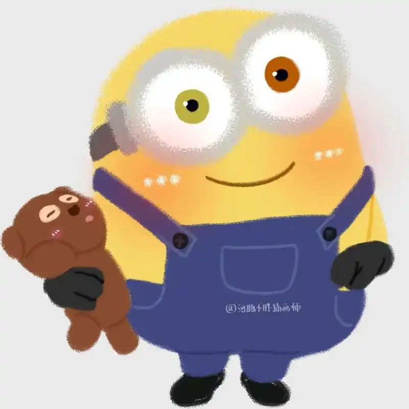 情头# #优质情头# #动漫情头# #小黄人# #可爱头像# #小黄人头像