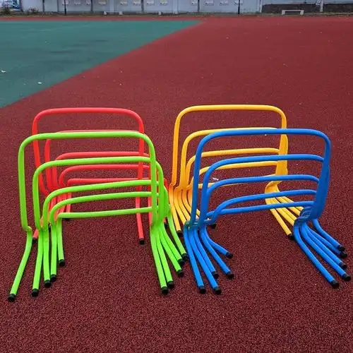 小跨栏架足球训练跨栏幼儿园儿童塑料小栏架障碍物跳栏架敏捷栏50跨栏