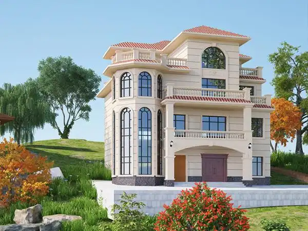 三层半及以上欧式-湖南中科别墅建筑有限公司