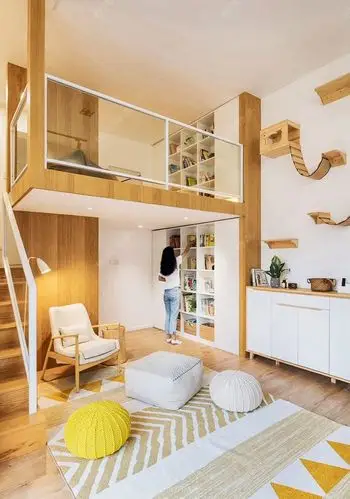 小户型极致创意住宅阁楼