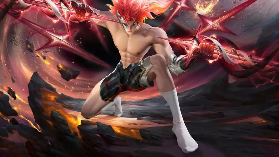 王者荣耀男英雄腹肌:马超·琥珀纪元,久违了,马超哥哥天天在峡谷跑来