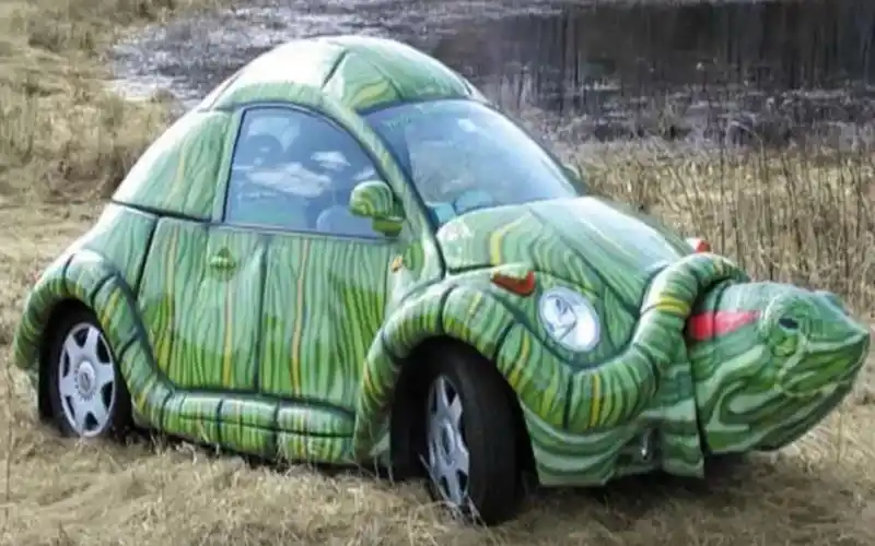 那些奇奇怪怪的车,甚至有些辣眼睛