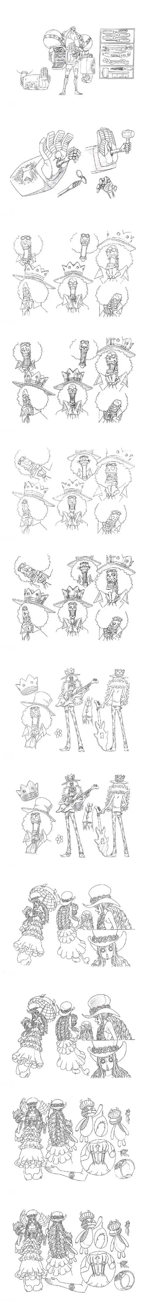 【精选分享】    动画手稿集90    #海贼王##v漫计划#海贼王超话