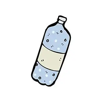 矿泉水瓶,卡通