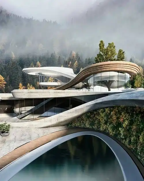 曲线的魅力 | 超前创意概念建筑设计大赏