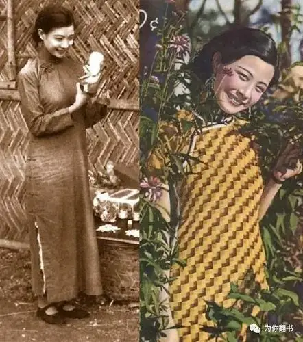 穿旗袍的女子永远似一朵情花,男人都会中毒_阮玲玉