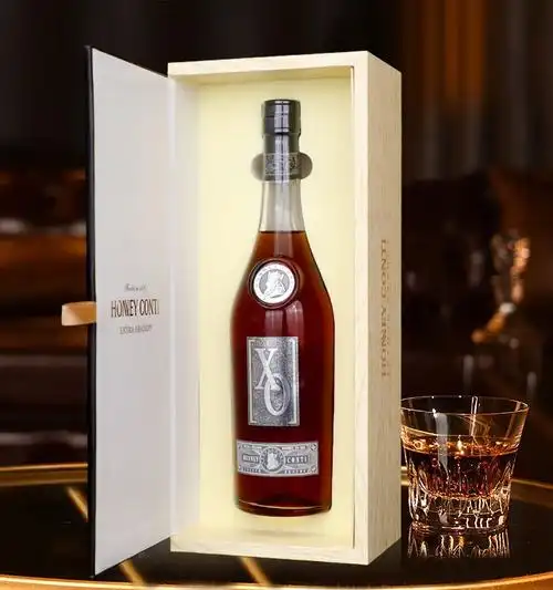 欢庆时光 礼盒装 xo白兰地40度洋酒 拉麦龙 700ml 2瓶 聚会送礼 霍尼