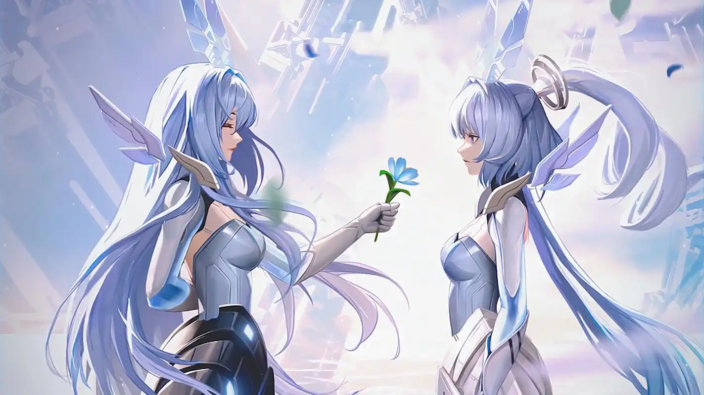 动漫壁纸|王者荣耀公孙离新皮肤"记忆之芯"高清壁纸:一个小小的机器人