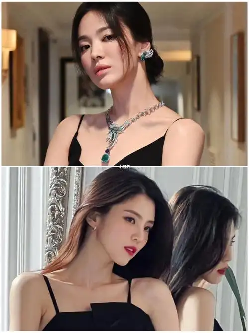 发布会上都佩戴了品牌系列珠宝96宋慧乔独特的气质与成熟魅力与chau