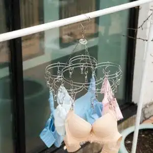 class=h>双层 /span>晾晒架  span class=h>衣架 /span> 文胸内衣袜子