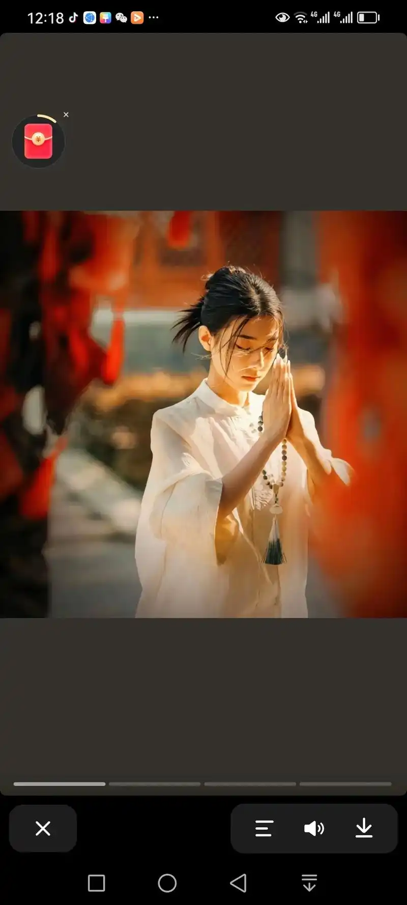 人不一定要信佛,但一定要有佛性,佛性讲究一个善字,禅境讲究一个淡字