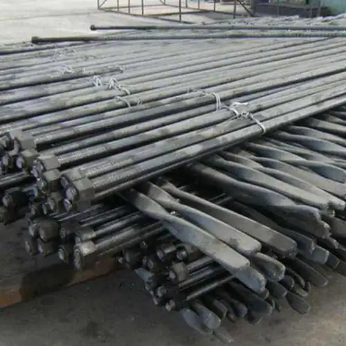 隧道护坡工程专用自进式左旋锚杆d25组合式工矿支护锚杆「价格 图片