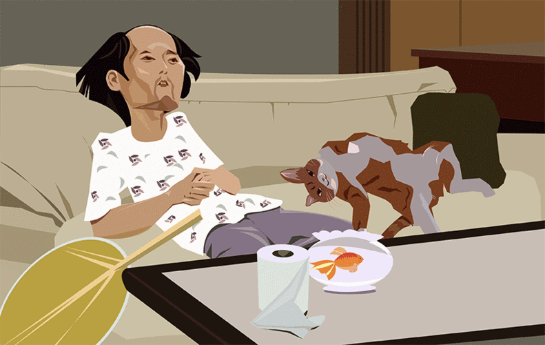 ai画葛优这个夏天瘫一瘫