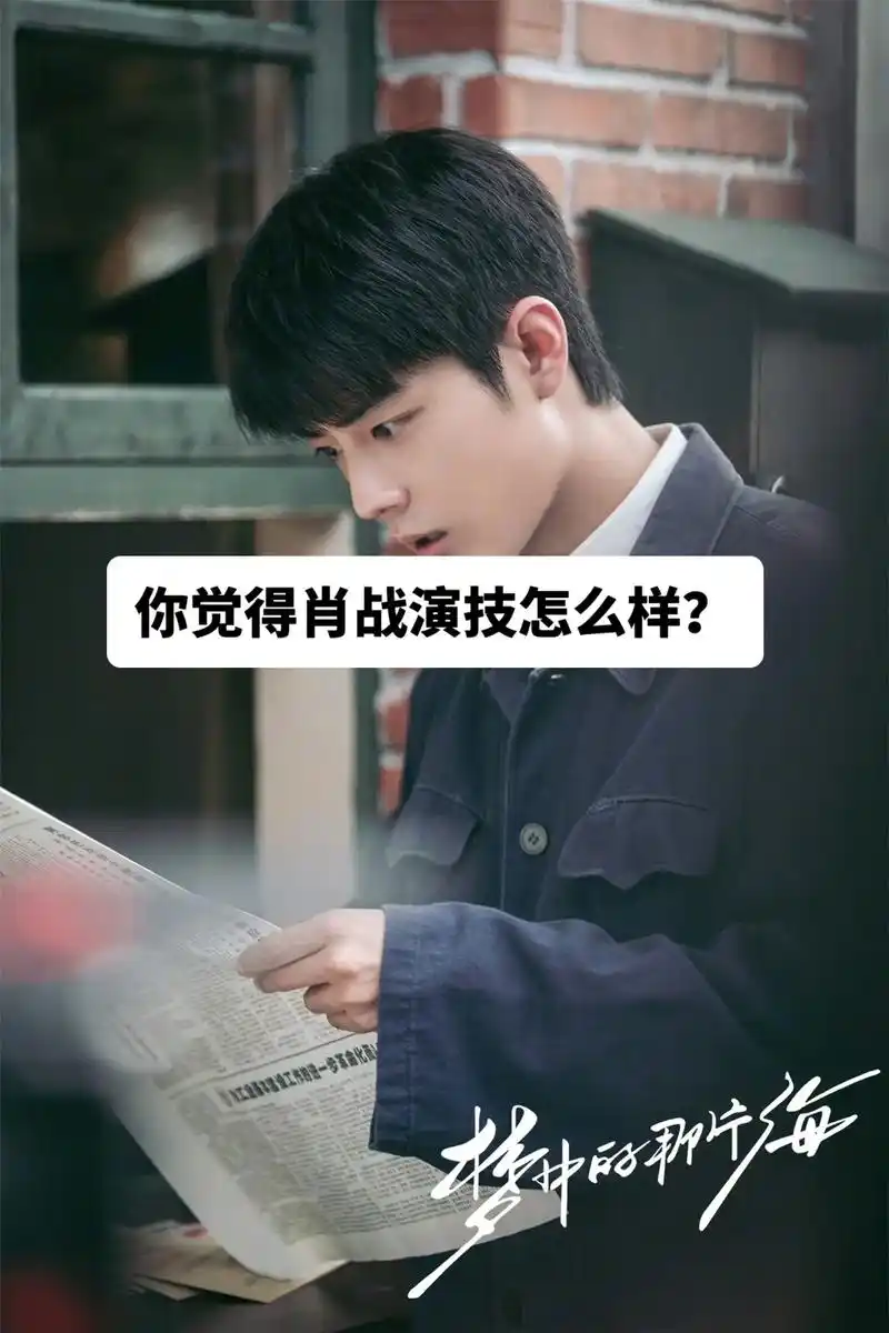 你觉得肖战演技怎么样.