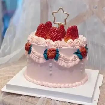 萌达人圣诞节生日蛋糕平安夜全国预定送女友老婆惊喜圣诞老人圣诞树