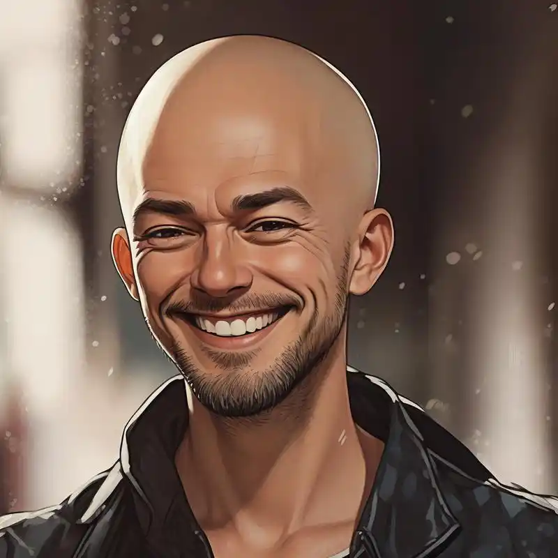 986902成熟男人的魅力|光头头像