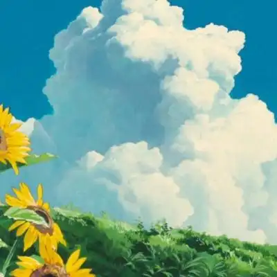 宫崎骏动漫世界场景背景图| 治愈_微信头像_我要个性网