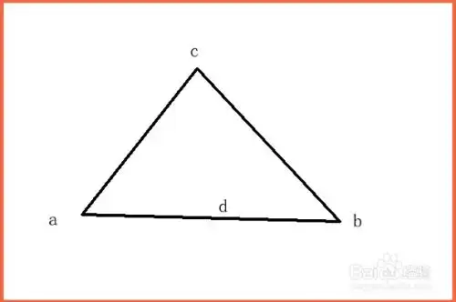 锐角三角形的中线怎么画