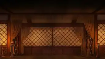 4k超清大屏素材屋内帐篷军帐军营