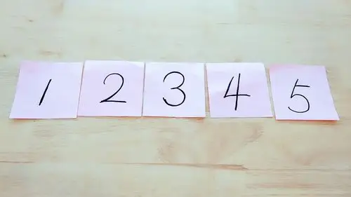 认识数字1――5