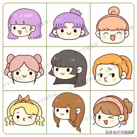 图片动漫人物图片卡通卡通人物简笔画女孩小女孩小女孩简笔画画法女孩