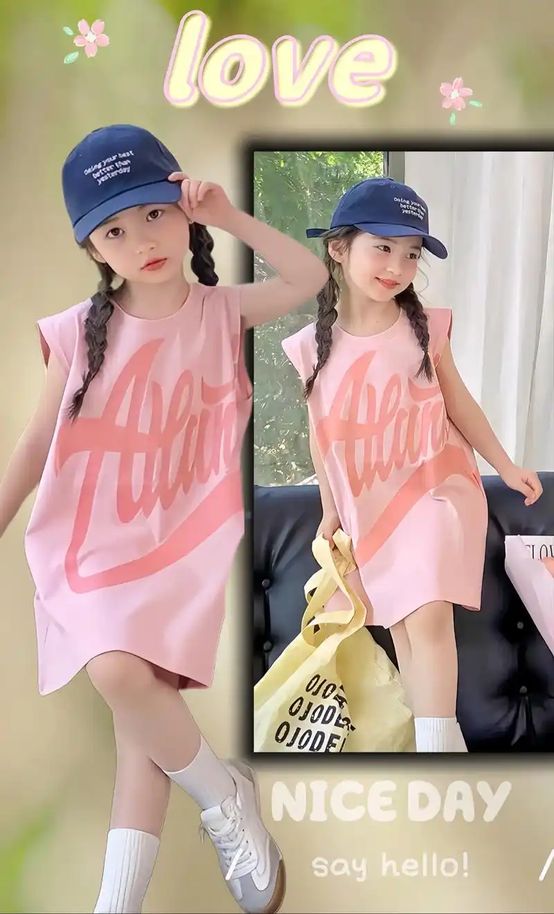 麻麻们,真的太好看了,今年流行的儿童无袖 - 抖音