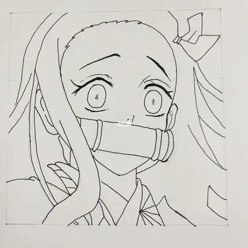 临摹  #手绘  #鬼灭之刃