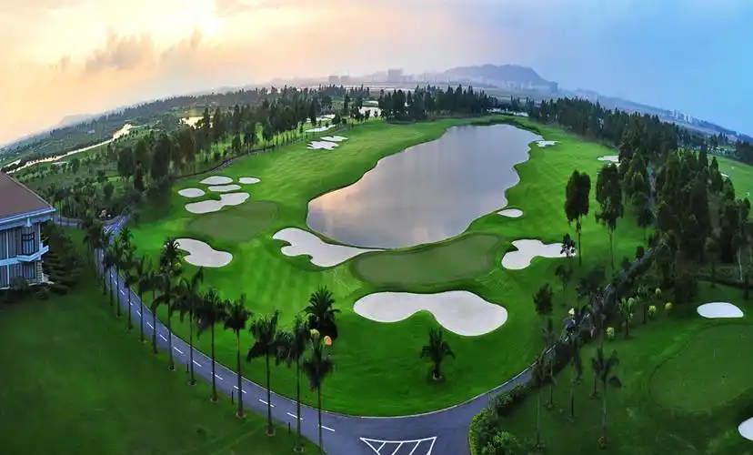 别墅酒店】入住球会蓬莱阁别墅酒店清远狮子湖高尔夫球俱乐部狮子湖蓬
