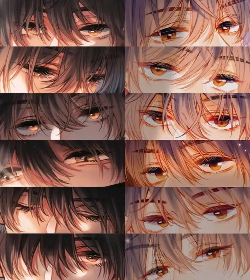 听说段嘉许有一双很出圈的桃花眼 78"微微上挑的桃花眼,浅棕色的