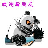 欢迎新朋友(熊猫人打人)