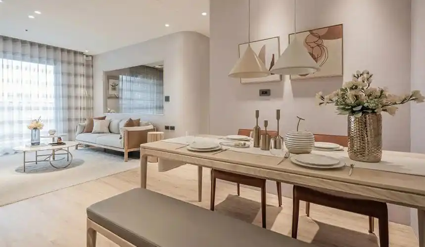 装修灵感轻柔奶茶色