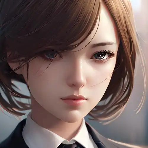 西装头像女正装图片