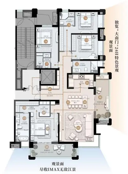 240㎡神户型探究被称为宜昌顶级豪宅项目的真正内涵