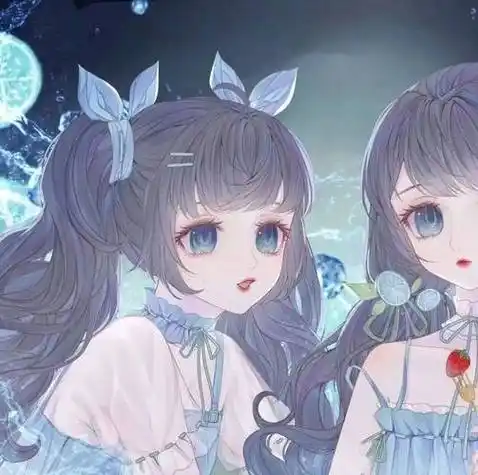 微信闺蜜头像动漫可爱 头像女可爱小清新