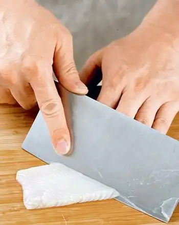 原来漂亮的麦穗花刀是这么切的