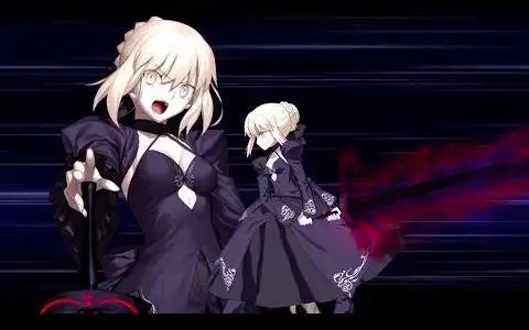 【fgo】新版黑saber 新宿新英灵演示