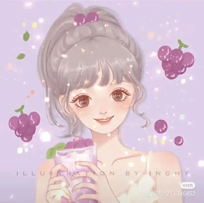 水果闺蜜头像五人组