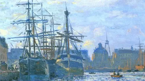 莫奈油画作品,高清图片,电脑桌面-壁纸族