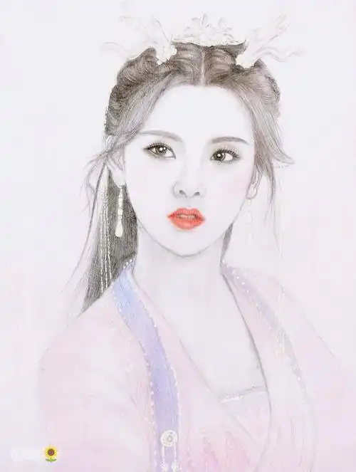 人物淡彩画练习