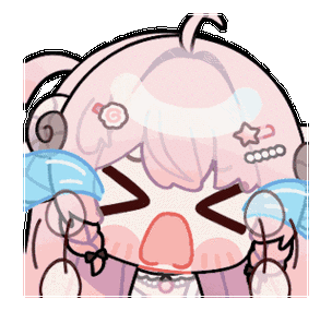 动漫表情包#  丨自存分享丨粉色小女孩丨可爱地雷系丨  #二次元新鲜