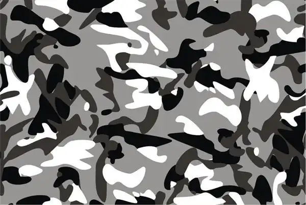 雪地迷彩墙纸/雪地迷彩图案/雪地迷彩墙纸订做/姿彩壁画