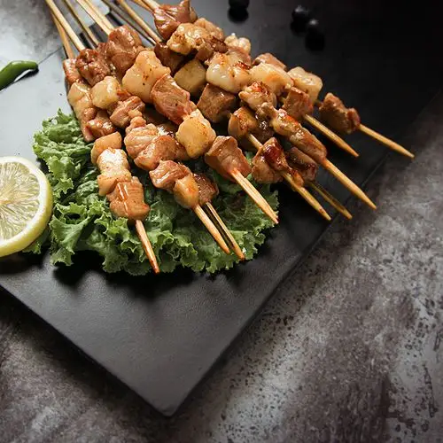 顺鑫鑫源生鲜香羊肉串200g半成品冷冻新鲜肥羊烧烤微调理食材包邮