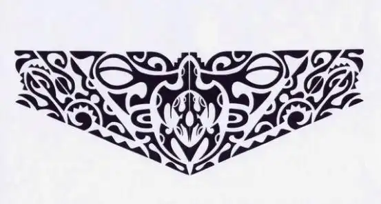 不同民族图腾纹身不同,玛雅图腾纹身最流行