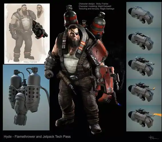 枪械设定 | 概念设计师tj frame作品欣赏-7.game