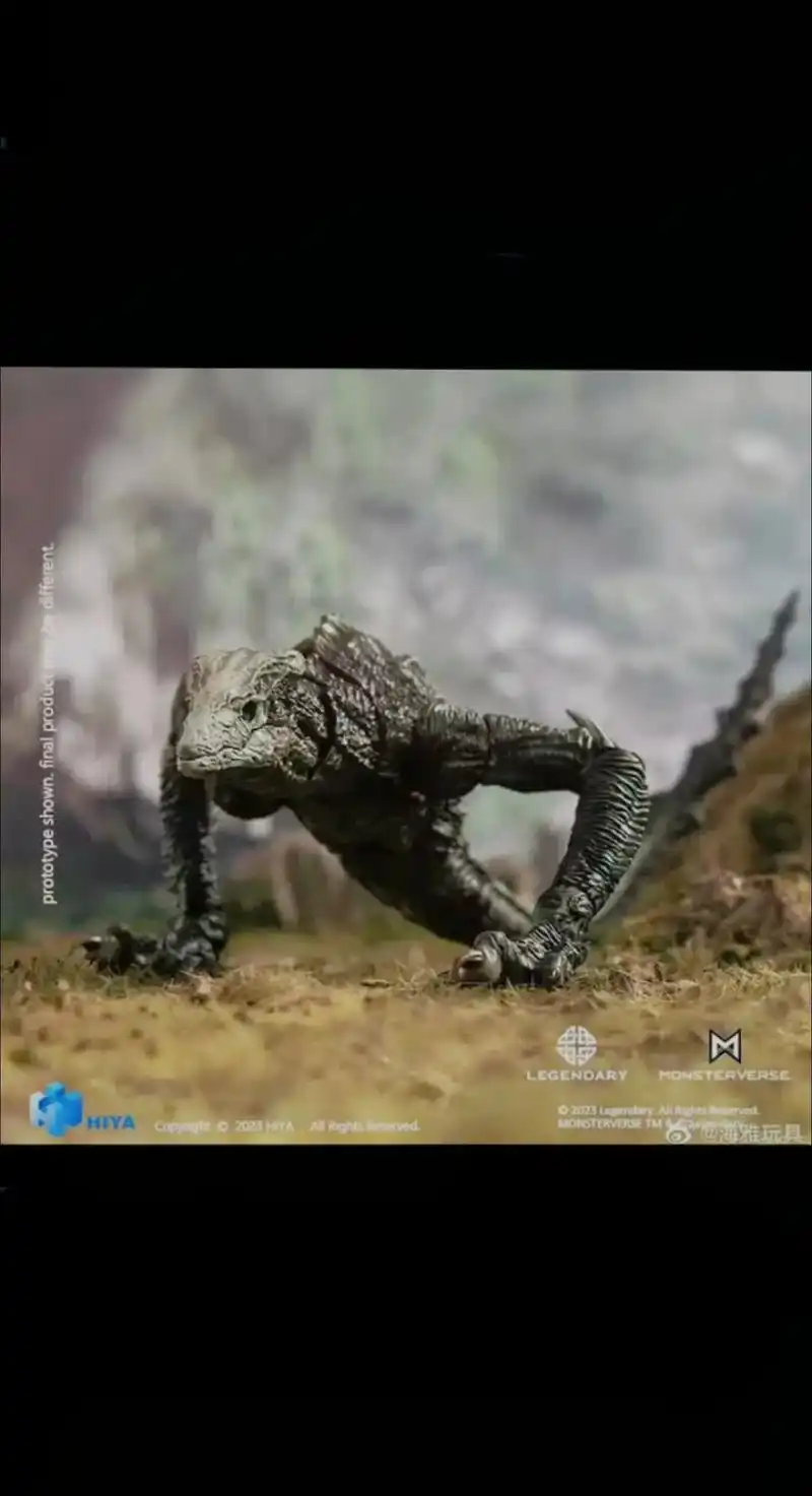 海雅骷髅巨蜥可动手办,目前售价30元;还在预售.#海雅怪兽可 - 抖音