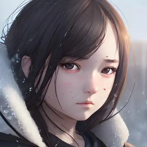 手机挡脸头像女生头像高冷学生