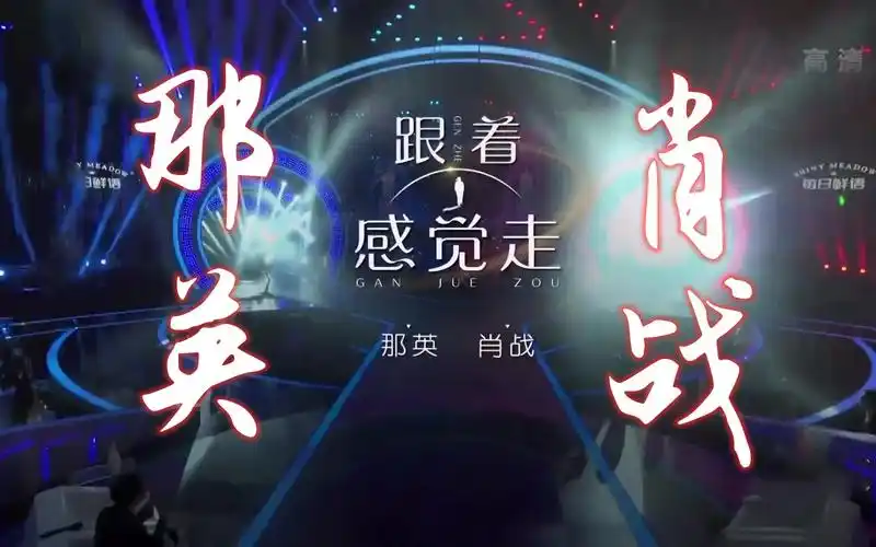 高清版纯净版跟着感觉走那英肖战中国梦之声我们的歌