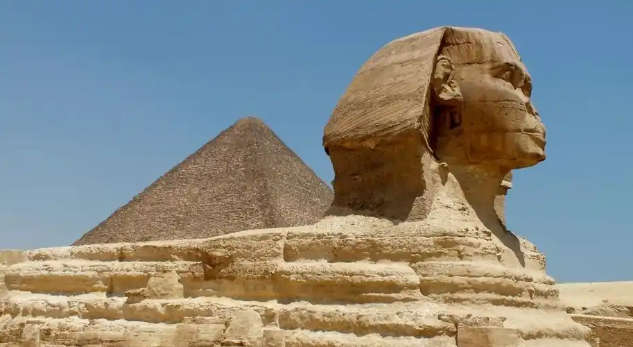 狮身人面像,大金字塔,吉萨金字塔,开罗,埃及