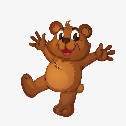 卡通小熊动物设计