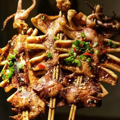 九秘铁板鱿鱼酱料商用铁板烧鸭肠烧烤专用技术配方刷酱酱类调料